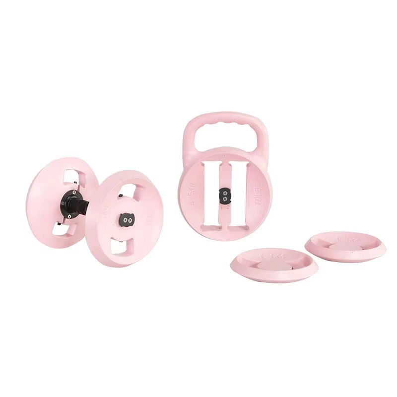 Home Gym Equipment Set - Aangepaste logo cement verstelbare Kettlebell halterset