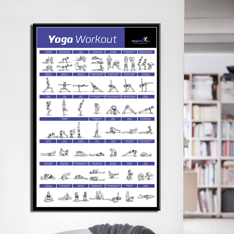 Home Gym York - Body workout training grafiek, oefening home