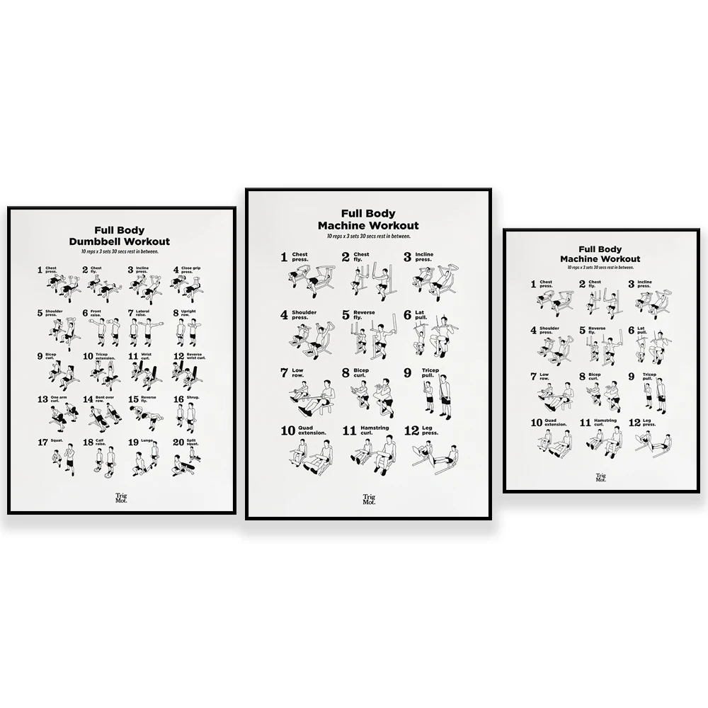 Home Gym York - Halter Workout Poster, Gym Poster, Gym