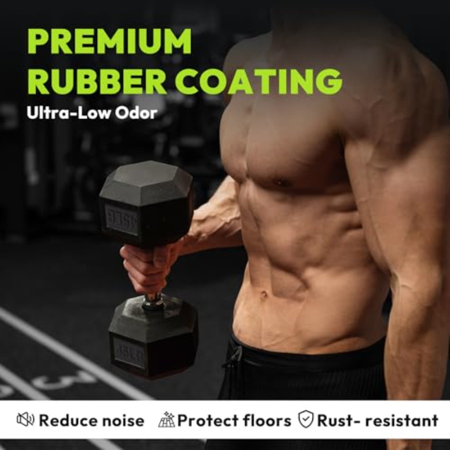 Hex Dumbbell Set 45-480 lb, ru - Hex Dumbbell Set recensie en prijs