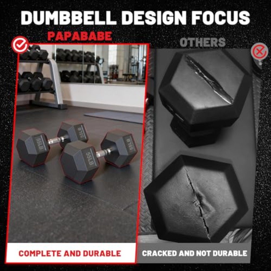 Hex Dumbbell Set 45-550 lb Rub - Hex Dumbbell Set recensie en prijs