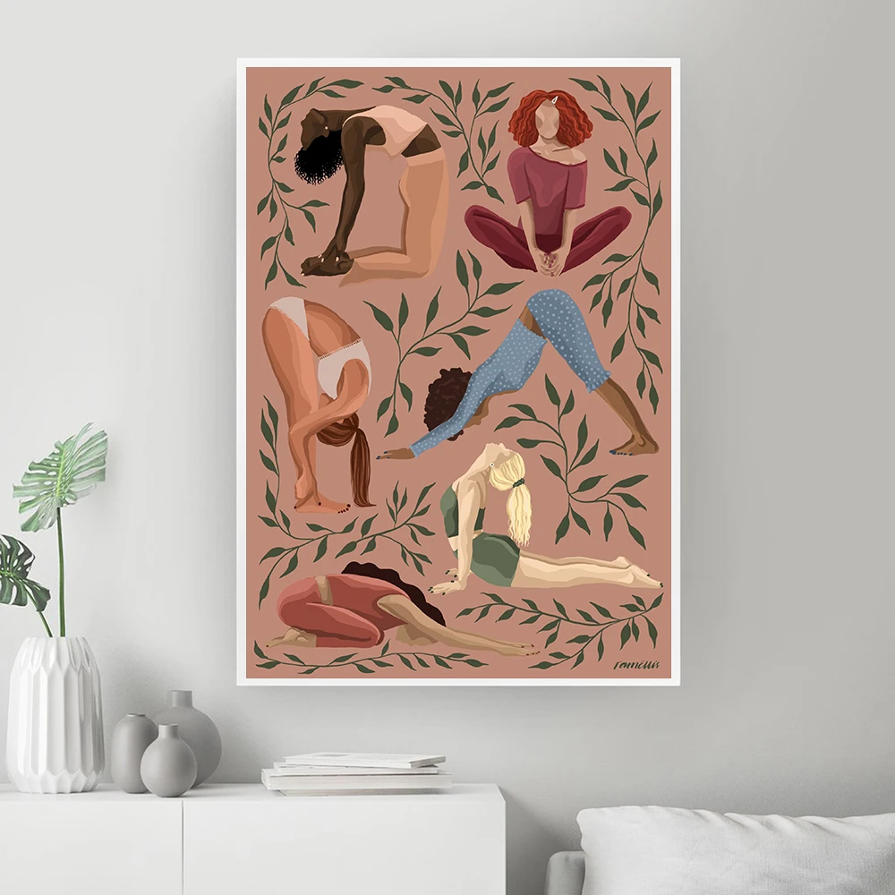 Vintage Yoga Beweegt Poster Ca - Home Gym York recensie en prijs