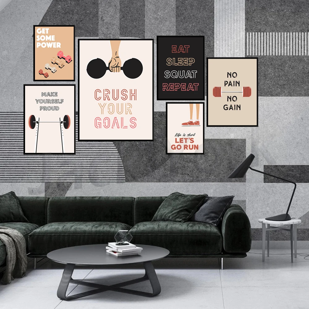 Home gym kunst aan de muur, Ga - Home Gym York recensie en prijs