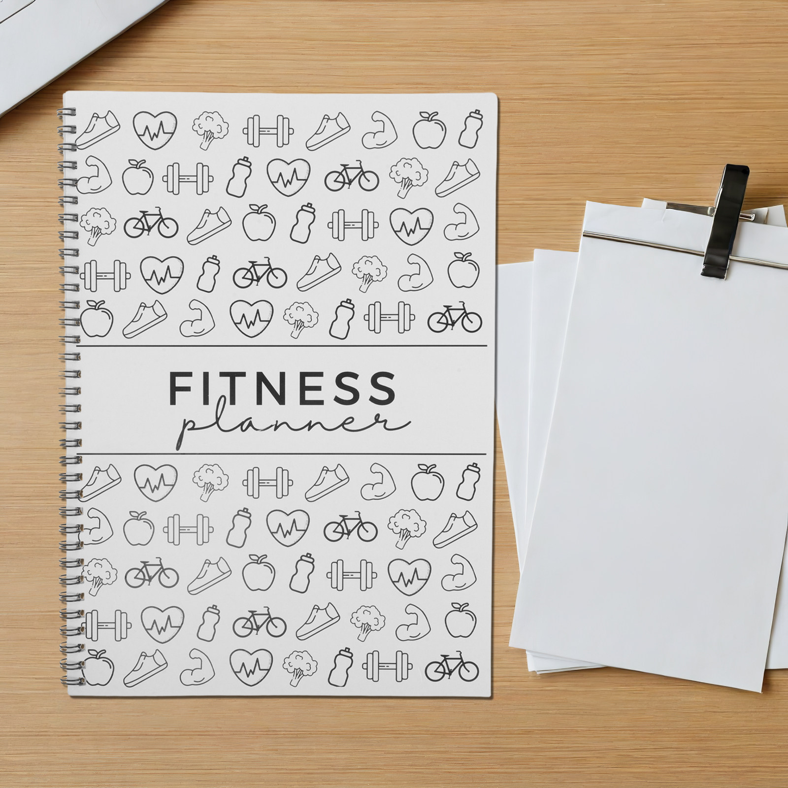 Premium Fitnessplanningsboekje - Workout Plan Home Gym recensie en prijs