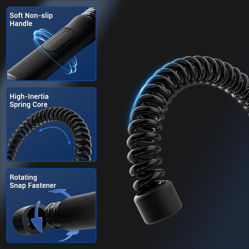 UMAY Touwloze Battle Rope, Gel - Home Gym Full Body recensie en prijs