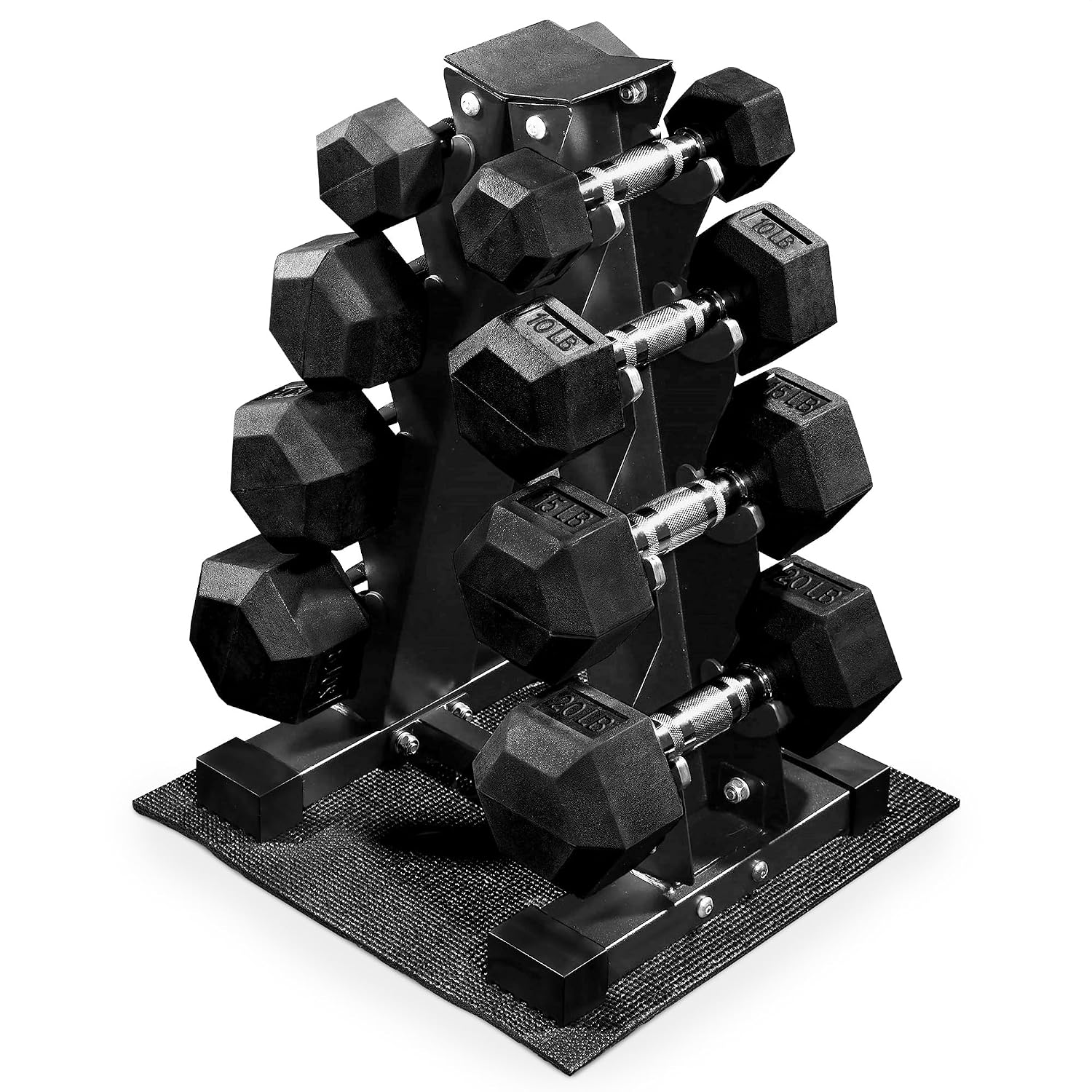 Rubberen Hexagonale Dumbbell G - Hex Dumbbell Set recensie en prijs