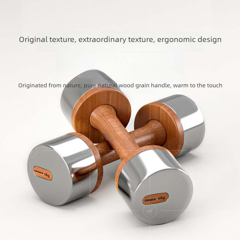 Verstelbare halterset van hout - Home Gym Equipment Set recensie en prijs