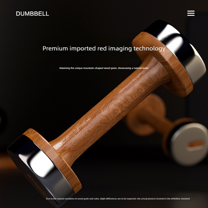 Verstelbare halterset van hout - Home Gym Equipment Set recensie en prijs