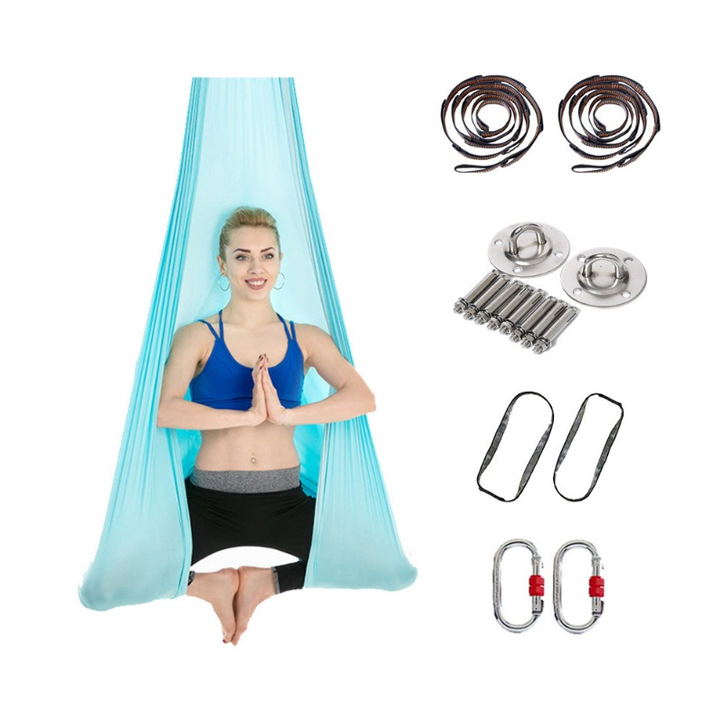 5 x 2,8 m stretch aerial yoga  - Home Gym Equipment Set recensie en prijs