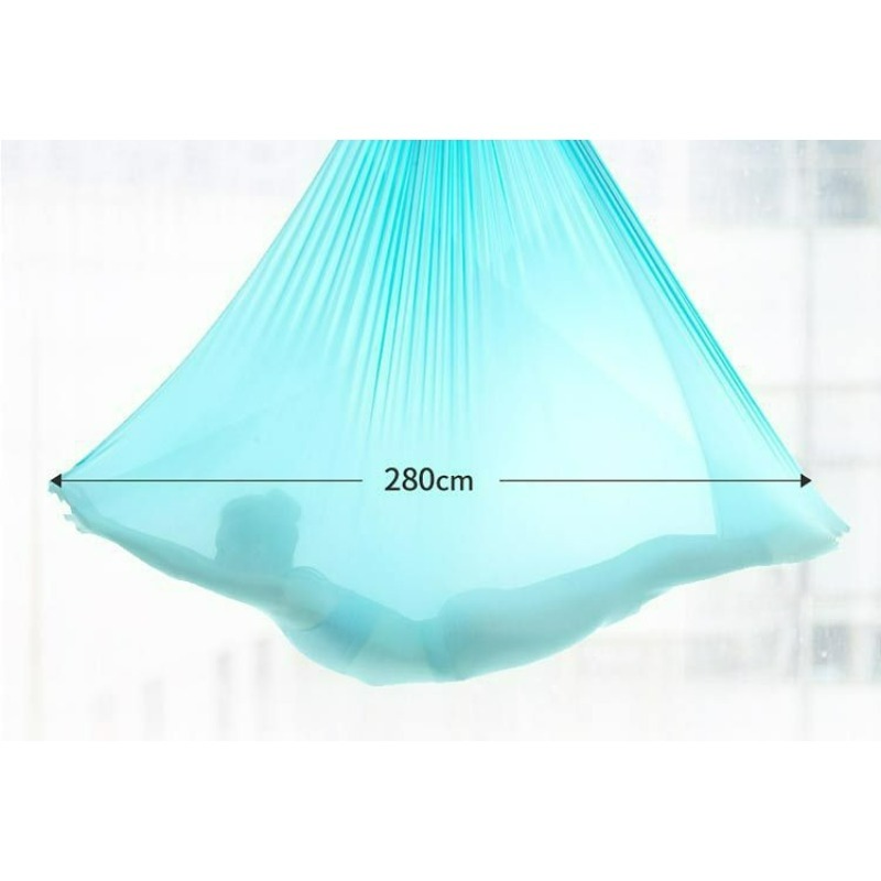 5 x 2,8 m stretch aerial yoga  - Home Gym Equipment Set recensie en prijs