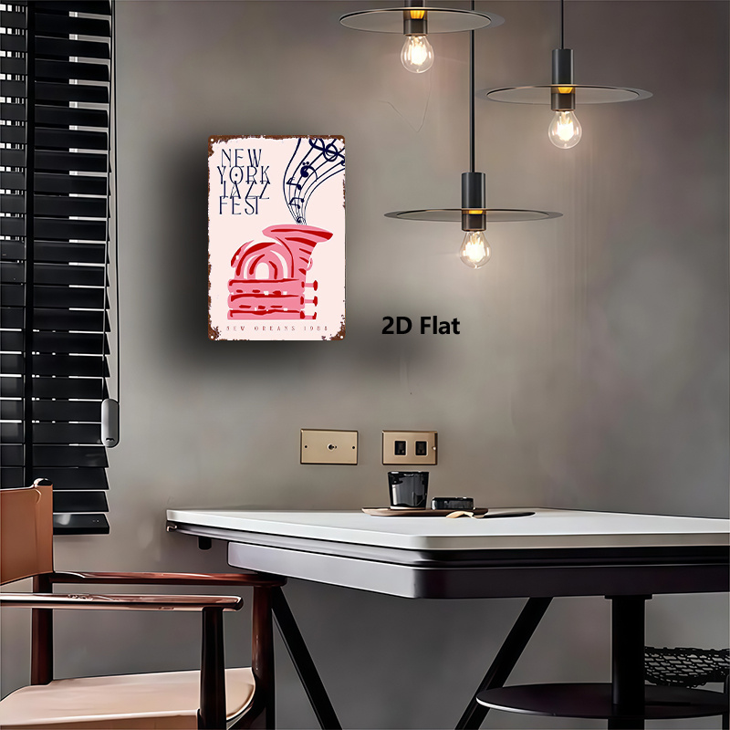 2D plat, 1 stuk, metalen bord, - Home Gym York recensie en prijs