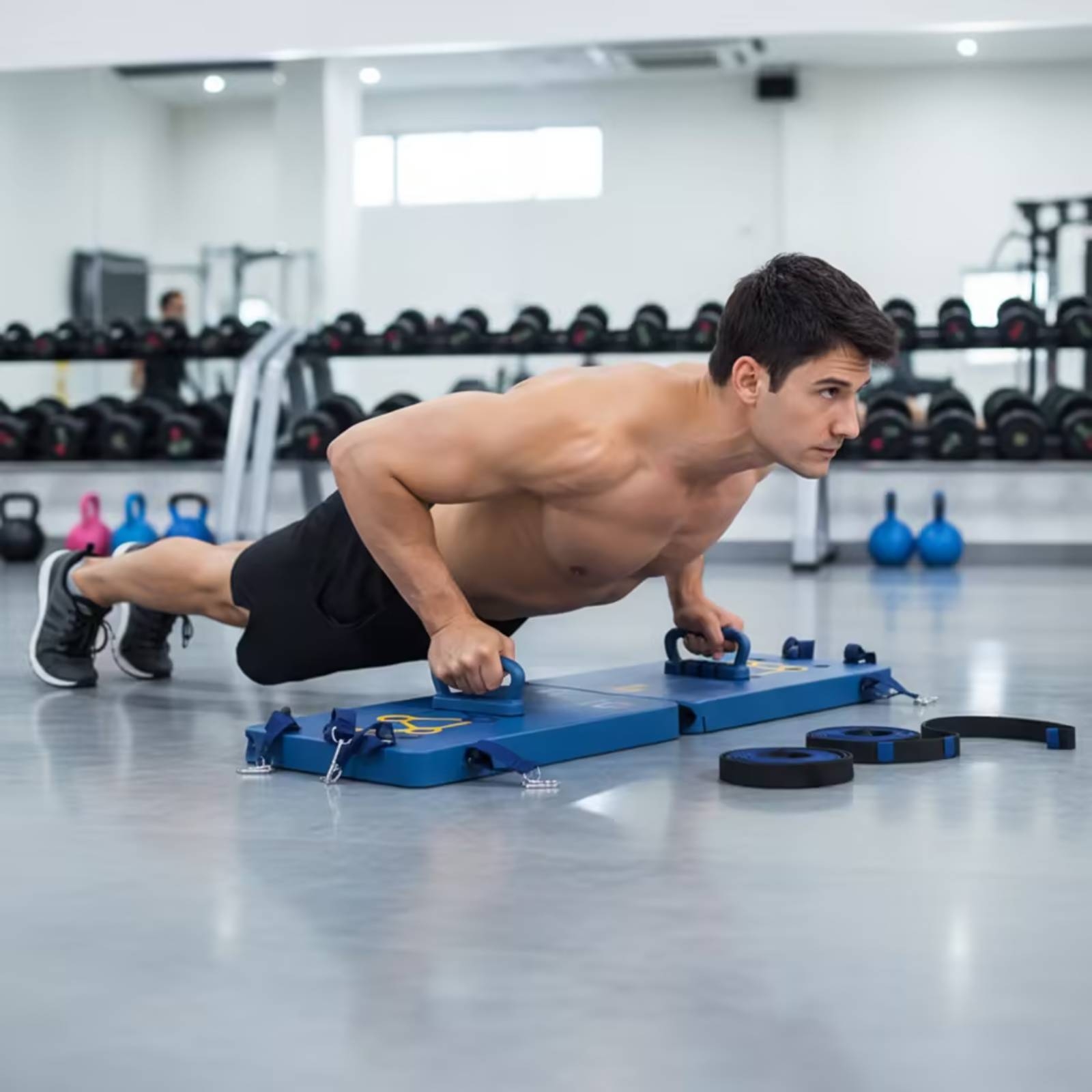Push-up board met handgrepen,  - Home Gym For Small Spaces recensie en prijs