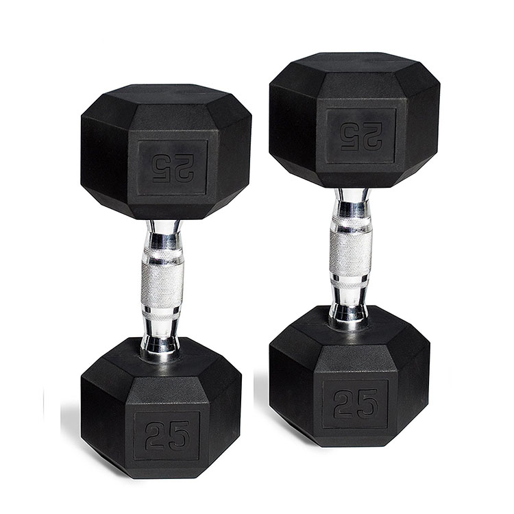Hex Rubber Dumbbell Sets / Dum - Hex Dumbbell Set recensie en prijs