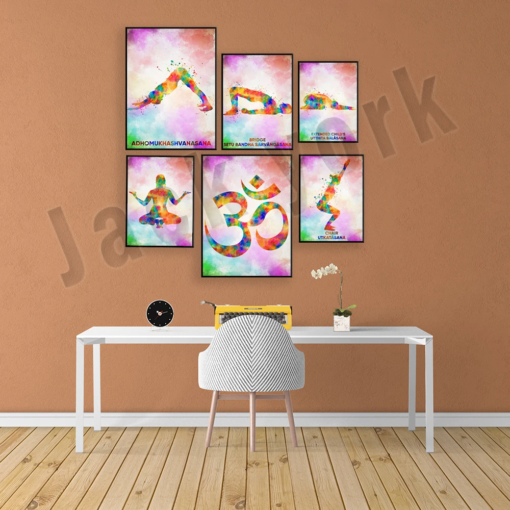 Yoga Ashtanga Pose Poster Home - Home Gym York recensie en prijs